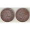 Сейшельские острова 2 цента 1948 год (Георг VI, не император) (год-тип)