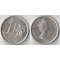 Кайман острова 25 центов (1987-1990, медно-никель) (Елизавета II)