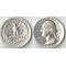 США 1/4 доллара 1945 год (серебро) (нечастый год)