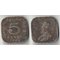 Цейлон (Шри-Ланка) 5 центов 1926 год (Георг V) (ржавая)