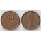 Канада 1 цент (1953-1964) (Елизавета II) (тип I)
