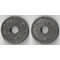 Таиланд 10 сатангов 1944 (BE2487) год (Rama VIII) (толщина 2,5 мм) (олово) (редкий тип)