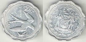 Белиз 1 цент 1977 год (редкий тип) (тираж 126000)