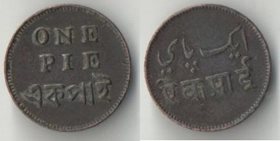 Бенгалия (Индия, Восточно-Индийская компания) 1 пай 1831-35 год (нечастый тип)