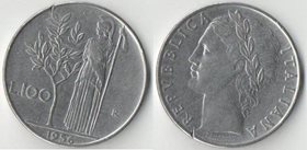 Италия 100 лир (1955-1989) (тип I, большая)