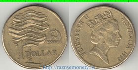 Австралия 1 доллар 1993 год (Елизавета II) (Защита окружающей среды)