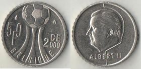 Бельгия 50 франков 2000 год (Футбол) (Belgique)