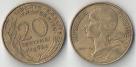 Франция 20 сантимов (1960-2001)