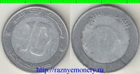 Алжир 10 динар 2002 год 2