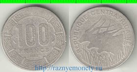 Центрально-Африканская Республика 100 франков 1982 год (тип II)