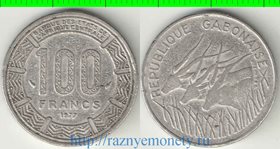Габон 100 франков (1975-1977) (тип II)