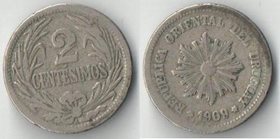 Уругвай 2 сентесимо (1901-1936)