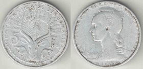 Сомали Французский берег (Джибути) 5 франков 1948 год (тип I, нечастый тип)