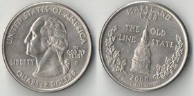 США 1/4 доллара 2000 год (Мэрилэнд)