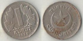 Турция 1 куруш (1935-1937) (очень редкий тип)