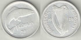 Ирландия 2 шиллинга (1 флорин) (1928-1937) (тип I, серебро)