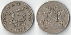 Тринидад и Тобаго 25 центов (1966-1972)