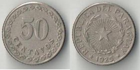 Парагвай 50 сентимов 1925 год