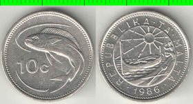 Мальта 10 центов 1986 год (год-тип)