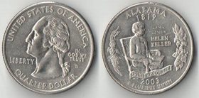 США 1/4 доллара 2003 год (Алабама)