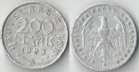 Германия (Веймарская республика) 200 марок 1923 год A