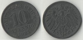 Германия (Империя) 10 пфеннигов (1917-1922) (цинк)