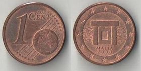 Мальта 1 евроцент 2008 год