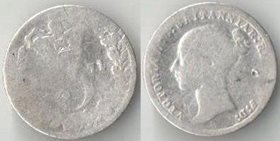 Великобритания 3 пенса 1871 год (Виктория) (серебро)