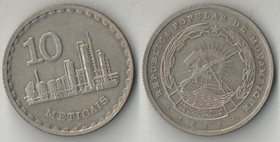 Мозамбик 10 метикаль 1980 год