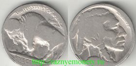 США 5 центов (1913-1930) (нечастая)