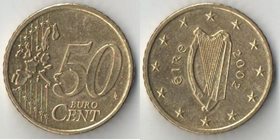 Ирландия 50 евроцентов (2002-2006) (тип I)