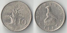 Зимбабве 10 центов (1980-1997) (тип I, медно-никель)