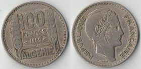 Алжир французский 100 франков (1950-1952)
