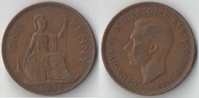 Великобритания 1 пенни (1937-1948) (Георг VI)