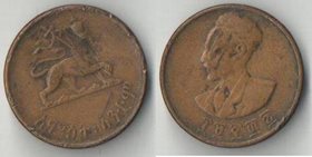 Эфиопия 5 центов EE1936 (1943-1944) год