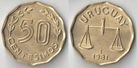 Уругвай 50 сентесимо (1976-1981)