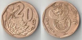ЮАР 20 центов 2008 год iSewula
