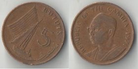 Гамбия 5 бутутс 1971 год