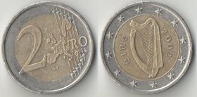 Ирландия 2 евро (2002-2006) (тип I) (биметалл)