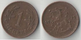 Финляндия 1 марка (1940-1951) (медь)
