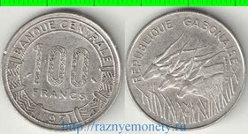 Габон 100 франков (1971-1972) (тип I)