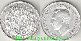 Канада 50 центов 1946 год (Георг VI) (серебро)