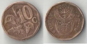 ЮАР 10 центов 2004 год Aforika Borwa (тип I)