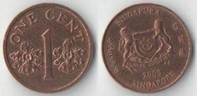 Сингапур 1 цент (1992-2009) (медь-цинк)
