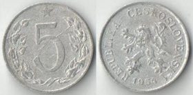 Чехословакия 5 геллеров (1953-1954)