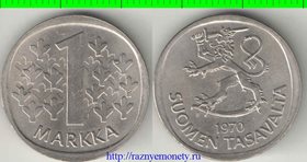 Финляндия 1 марка (1969-1993) (медно-никель)