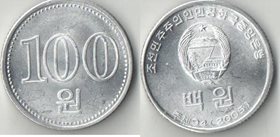 Корея Северная (КНДР) 100 чон 2005 год