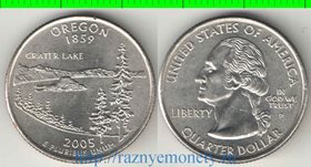 США 1/4 доллара 2005 год (Орегон)