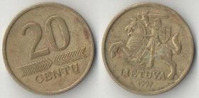 Литва 20 центов (1997-2007)
