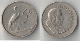 ЮАР 5 центов 1965 год SUID (Рибек)